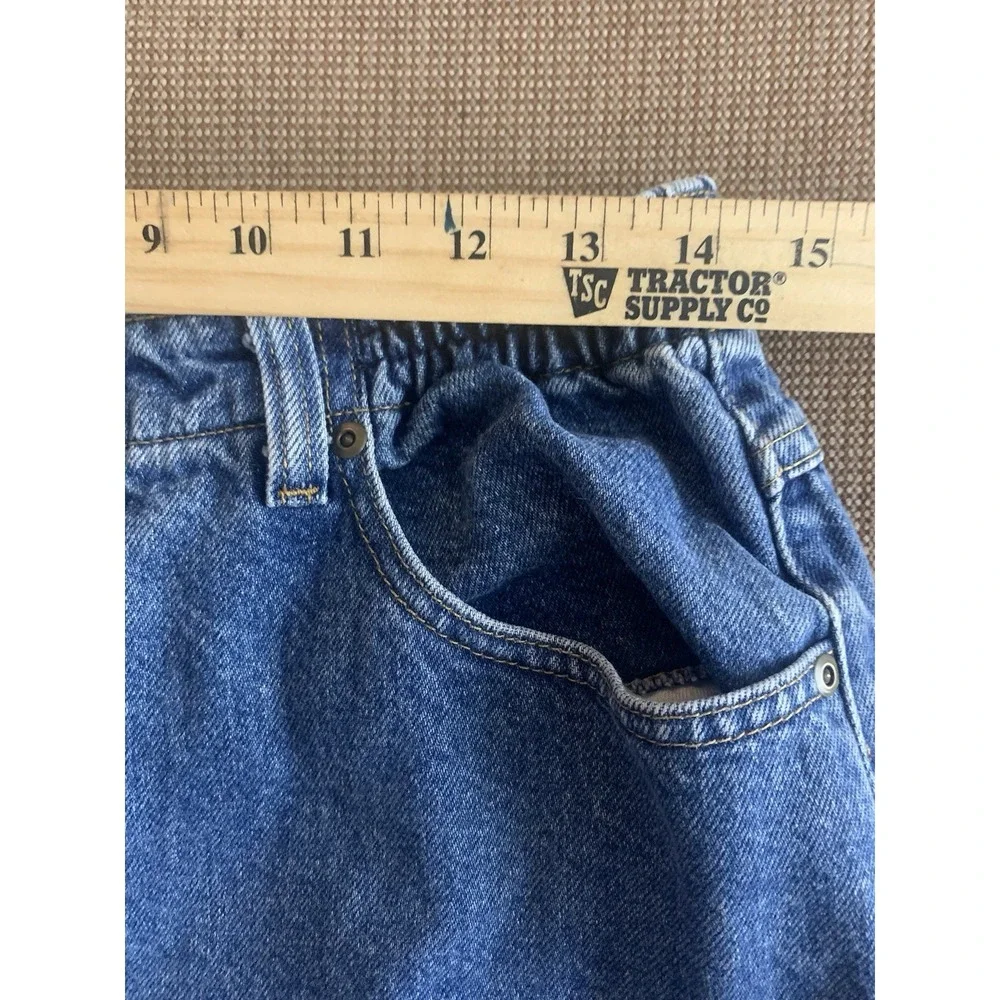 Women's Sz 12 Vintage L.L. Bean Double L Comfort Waist  Hipster Granny High Rise